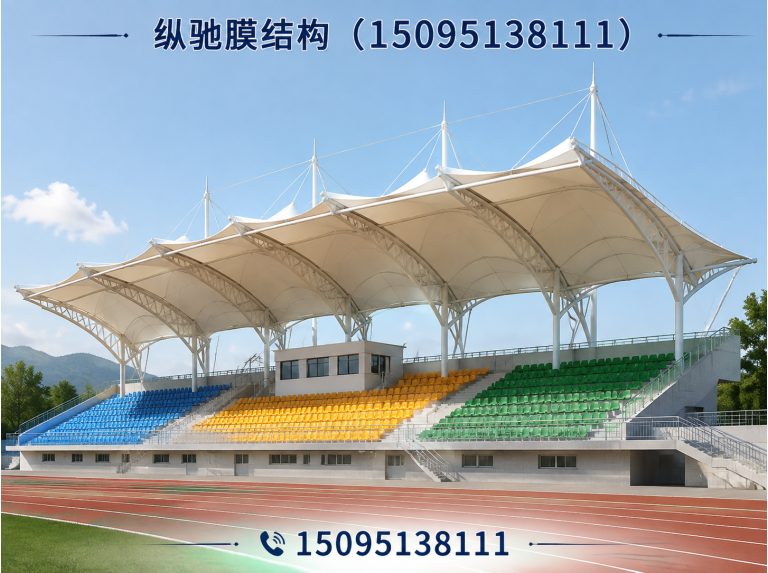 安丘市膜结构看台展示图